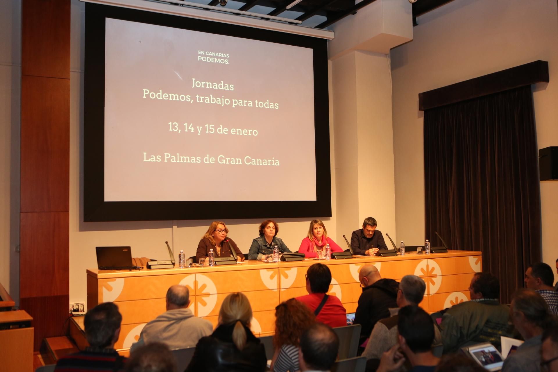 Celebración de las jornadas 'Podemos, trabajo para todas' (ALEJANDRO RAMOS)