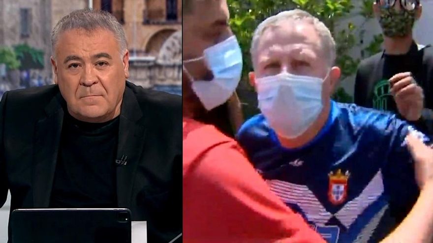 Manotazo a un cámara de laSexta durante el acto de Pablo Casado en Ceuta, con abucheos a la prensa