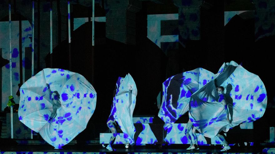 Puesta en escena de Gara y Jonay, en el Temudast Fest.