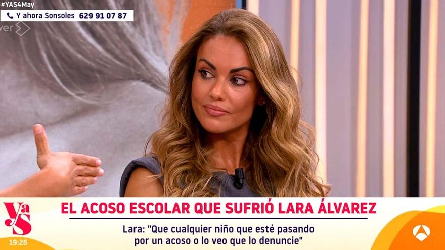 Lara Álvarez, en su entrevista con Sonsoles Ónega