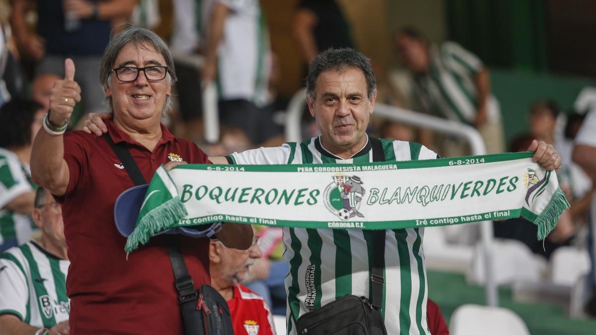 Grada Blanquiverde del Córdoba CF - Granada CF