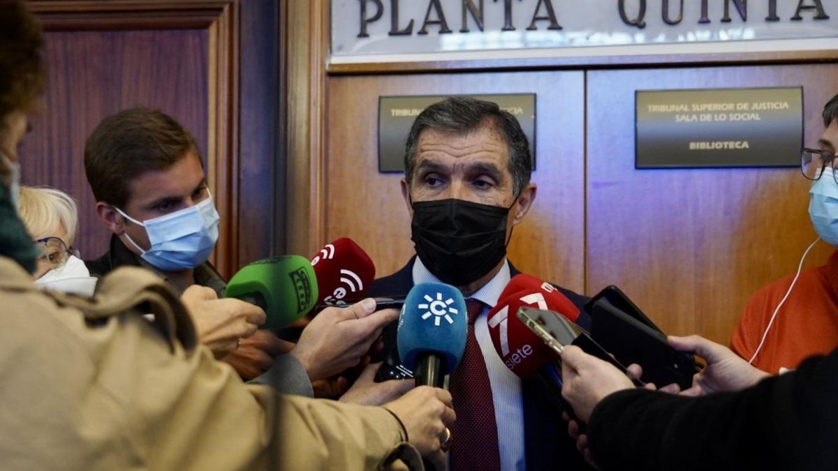 Lorenzo del Río en la Audiencia de Sevilla