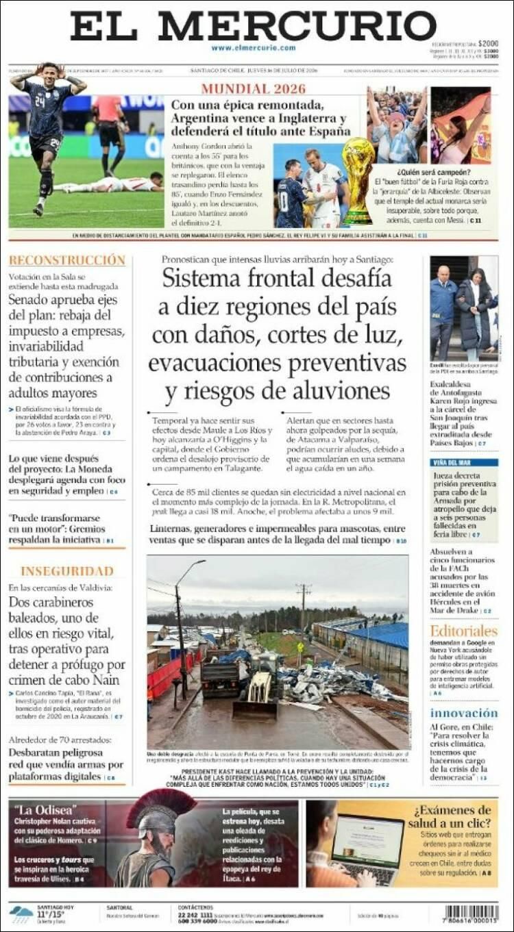 Hermosa mañana, ¿verdad? La Selección Argentina lo hizo otra vez: las tapas de los diarios se rinden ante la Scaloneta finalista