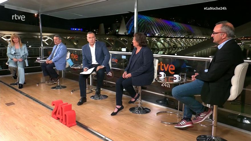 Xabier Fortes niega que 'La Noche en 24h' censurara a Podemos en Valencia como dice el partido