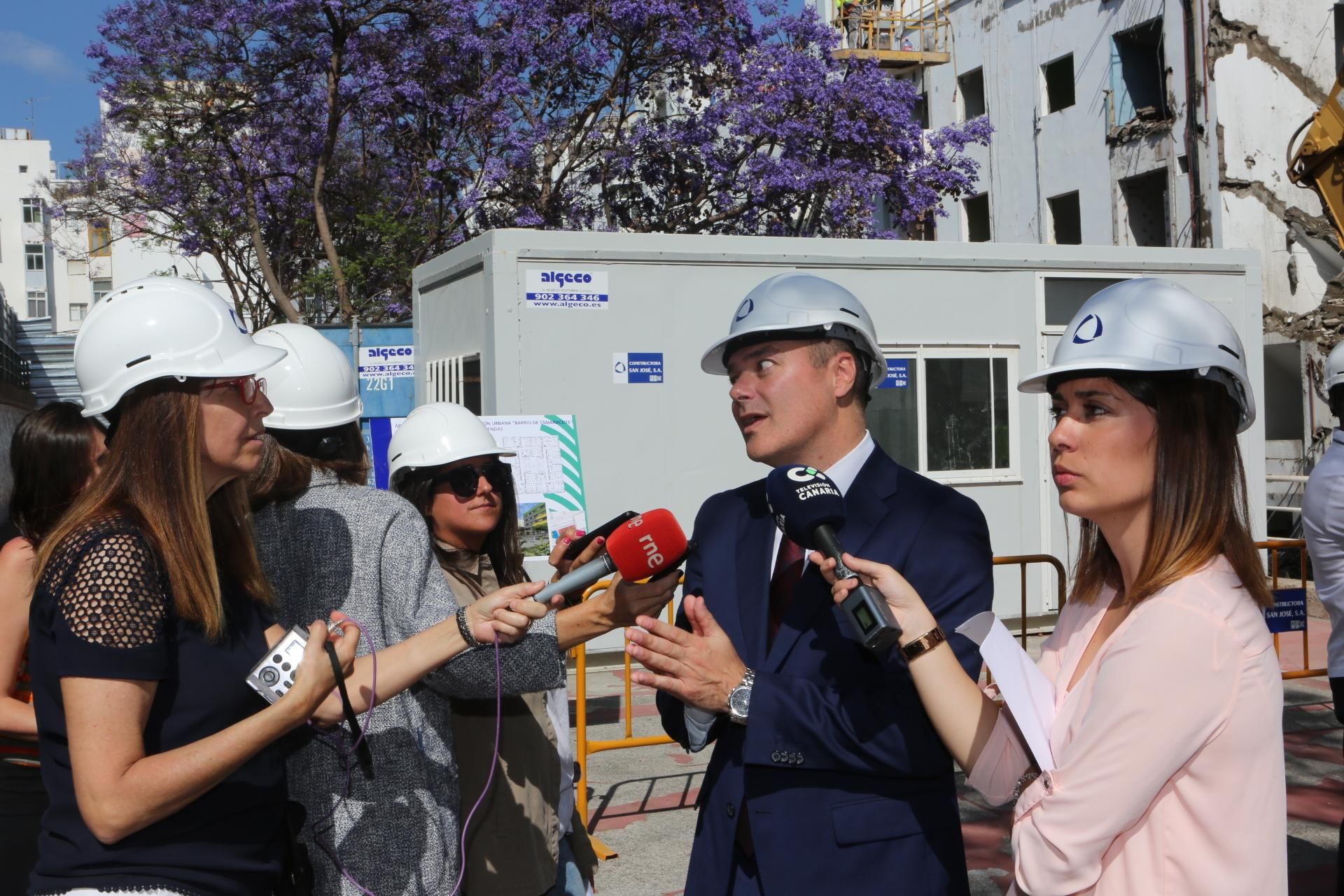 El alcalde del Ayuntamiento de Las Palmas de Gran Canaria, Augusto Hidalgo