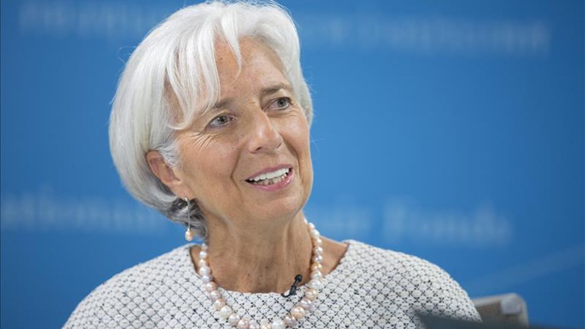 Christine Lagarde, directora gerente del FMI. | Foto: EFE