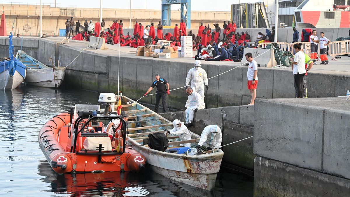 Embarcación en la que hubo tres fallecidos, uno de ellos en el propio puerto tras desembarcar.
