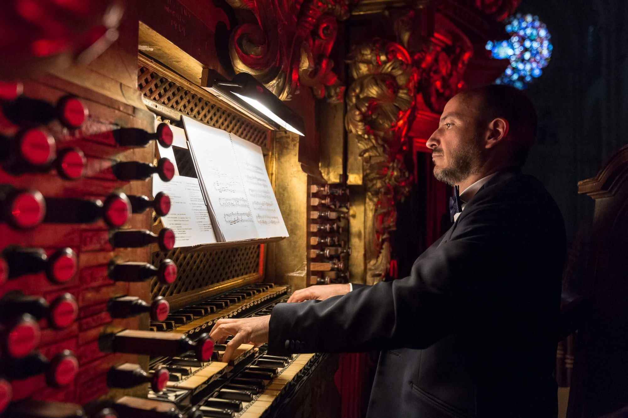 El organista toledano Juan José Montero