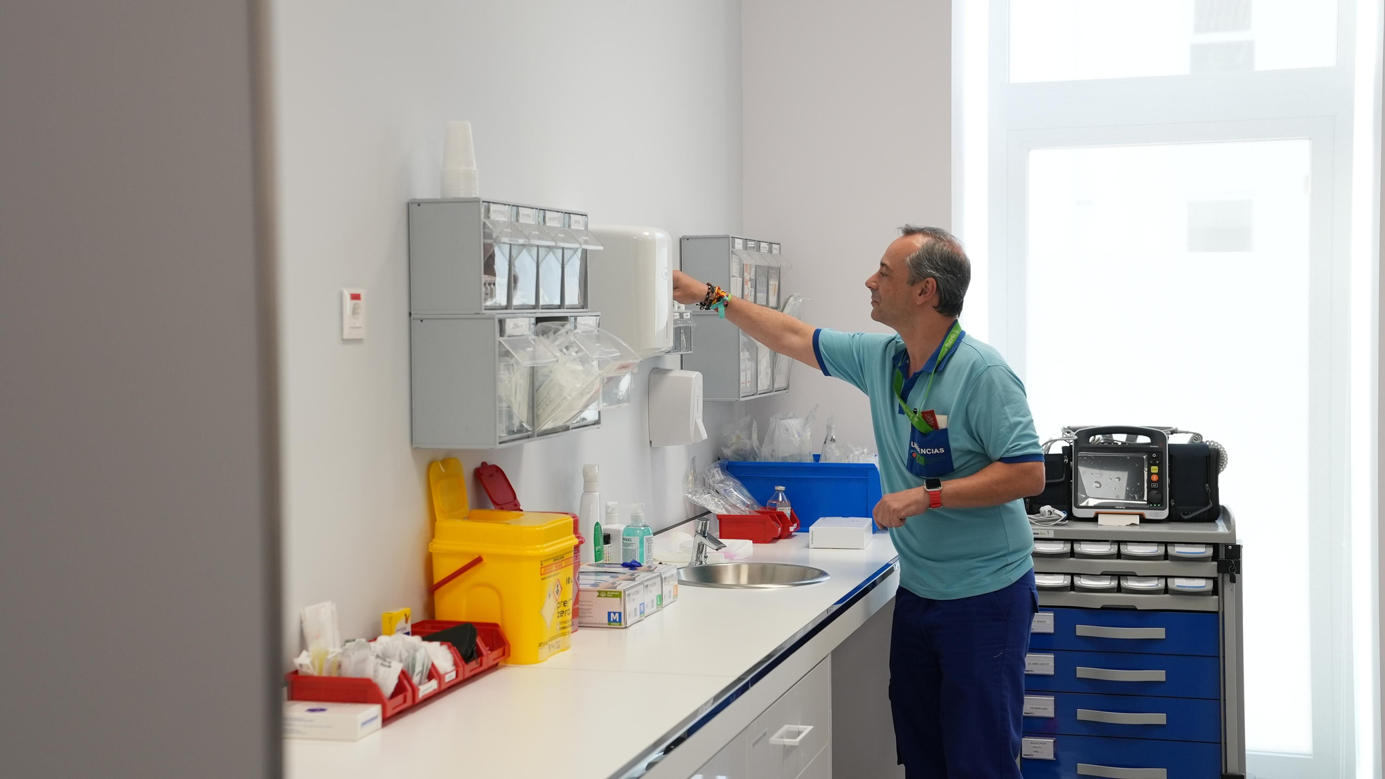 Abre punto de Urgencias en Levante