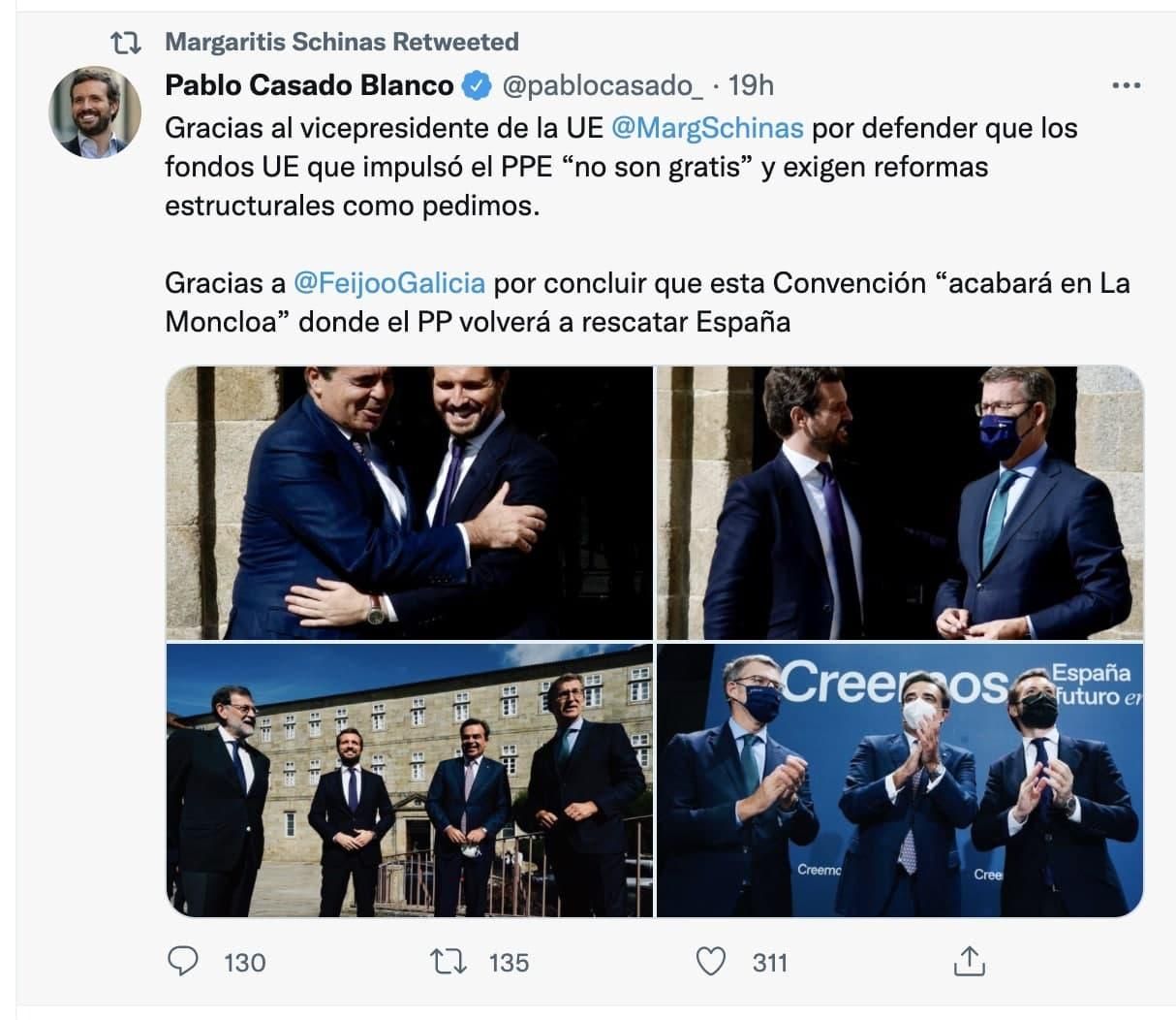 Retuit de Margaritis Schinas