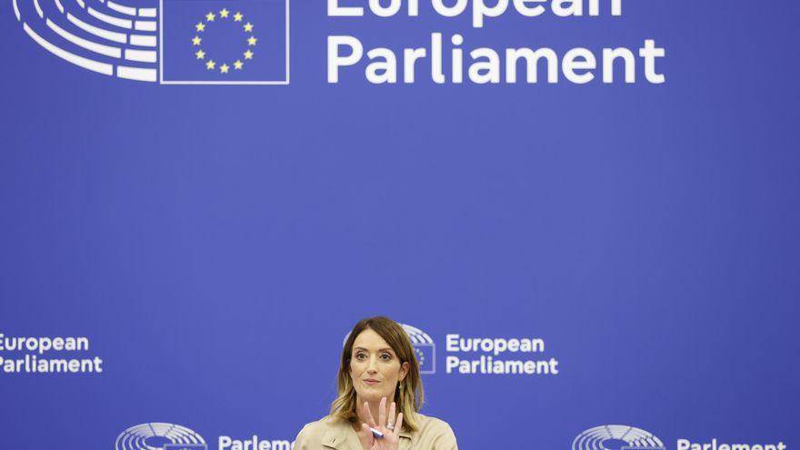 La Eurocámara aplica el cordón sanitario a Le Pen pero no a Meloni