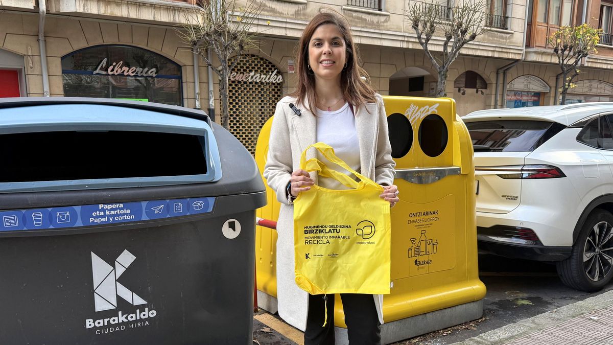 Barakaldo se suma a la campaña 'Un movimiento imparable' de Ecoembes para promover el reciclaje