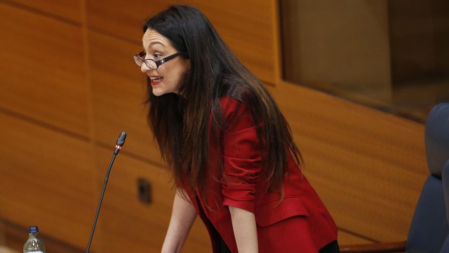 Sol Sánchez en la Asamblea de Madrid en una imagen de archivo.