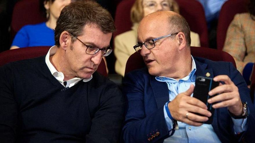 Primeras amenazas de disputa interna en el PP gallego tras el adiós de Feijóo
