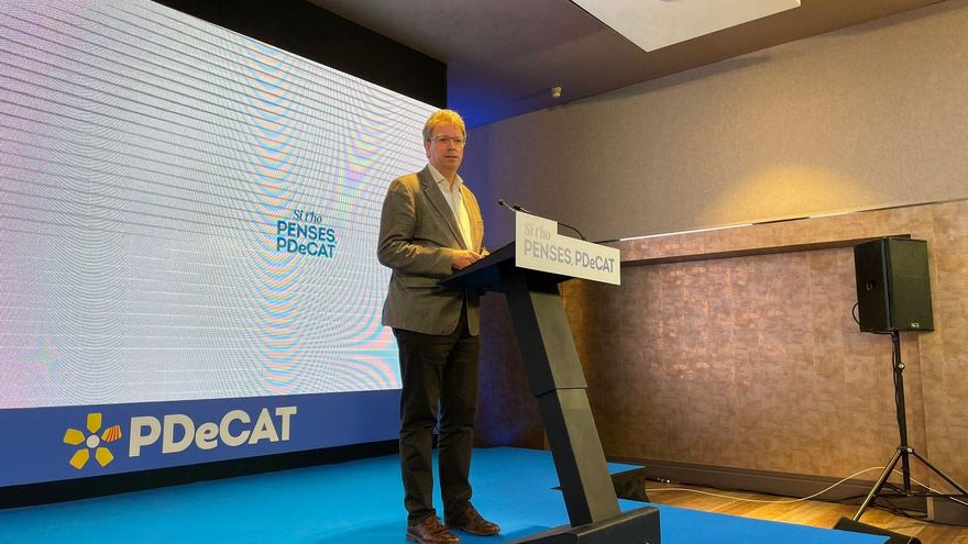 El portavoz del PDeCAT en el Congreso, Ferran Bel.