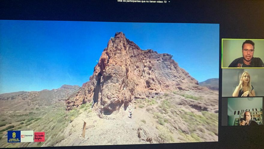 Visita virtual a los graneros colectivos de los aborígenes de Gran Canaria.