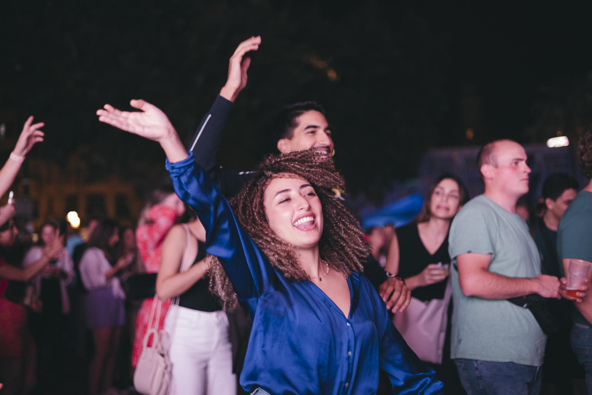 El público se entrega a la música de Ley Dj, una de las DJs más valoradas del panorama nacional