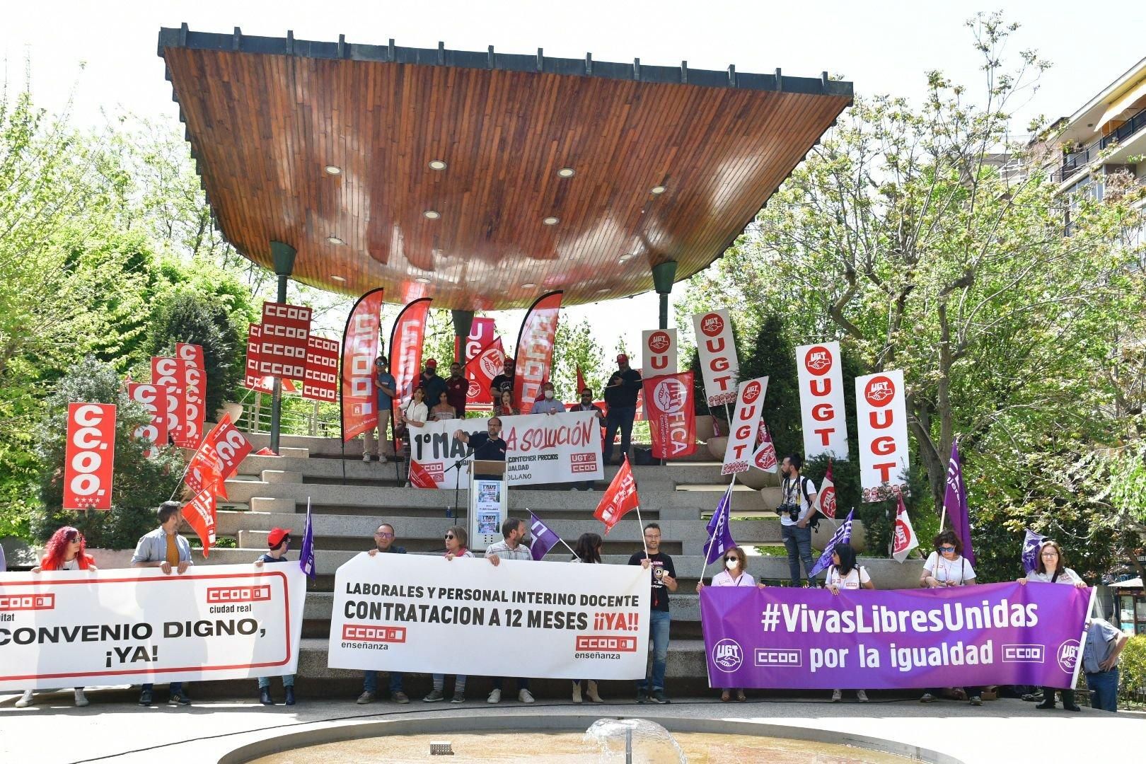 Manifestación en Puertollano (Ciudad Real)