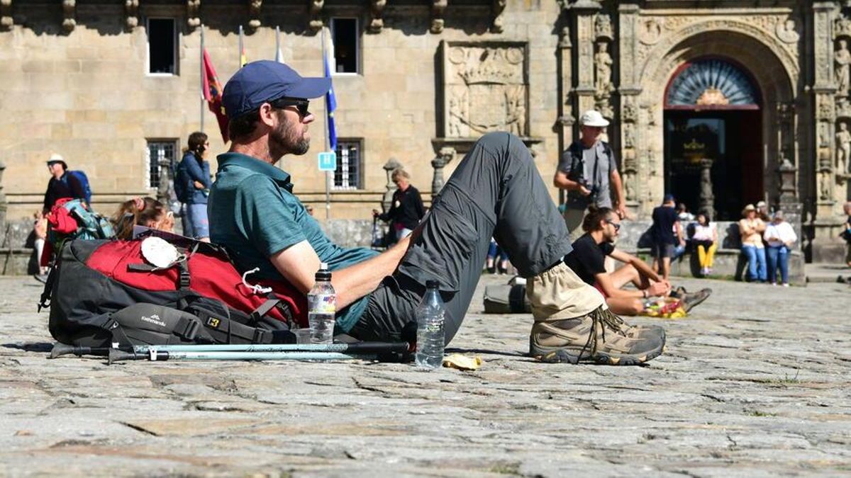 La zona vieja de Santiago, vista por los turistas: un espacio deshabitado y no un barrio real