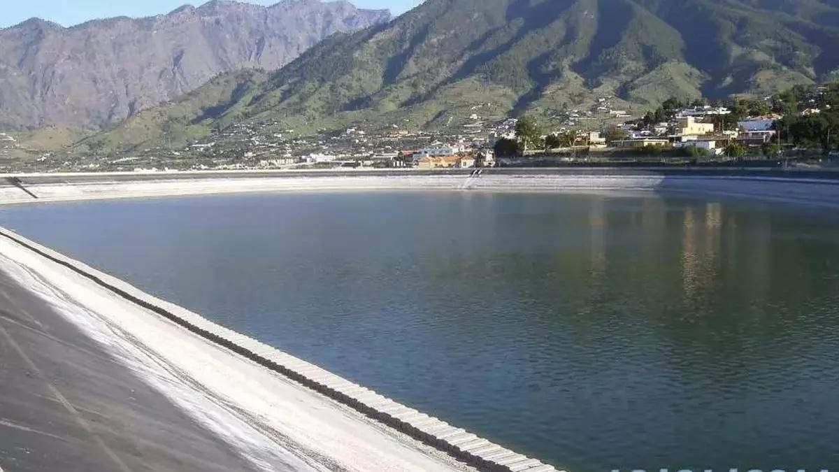 Imagen de archivo de la balsa de Dos Pinos, en el Valle de Aridane.