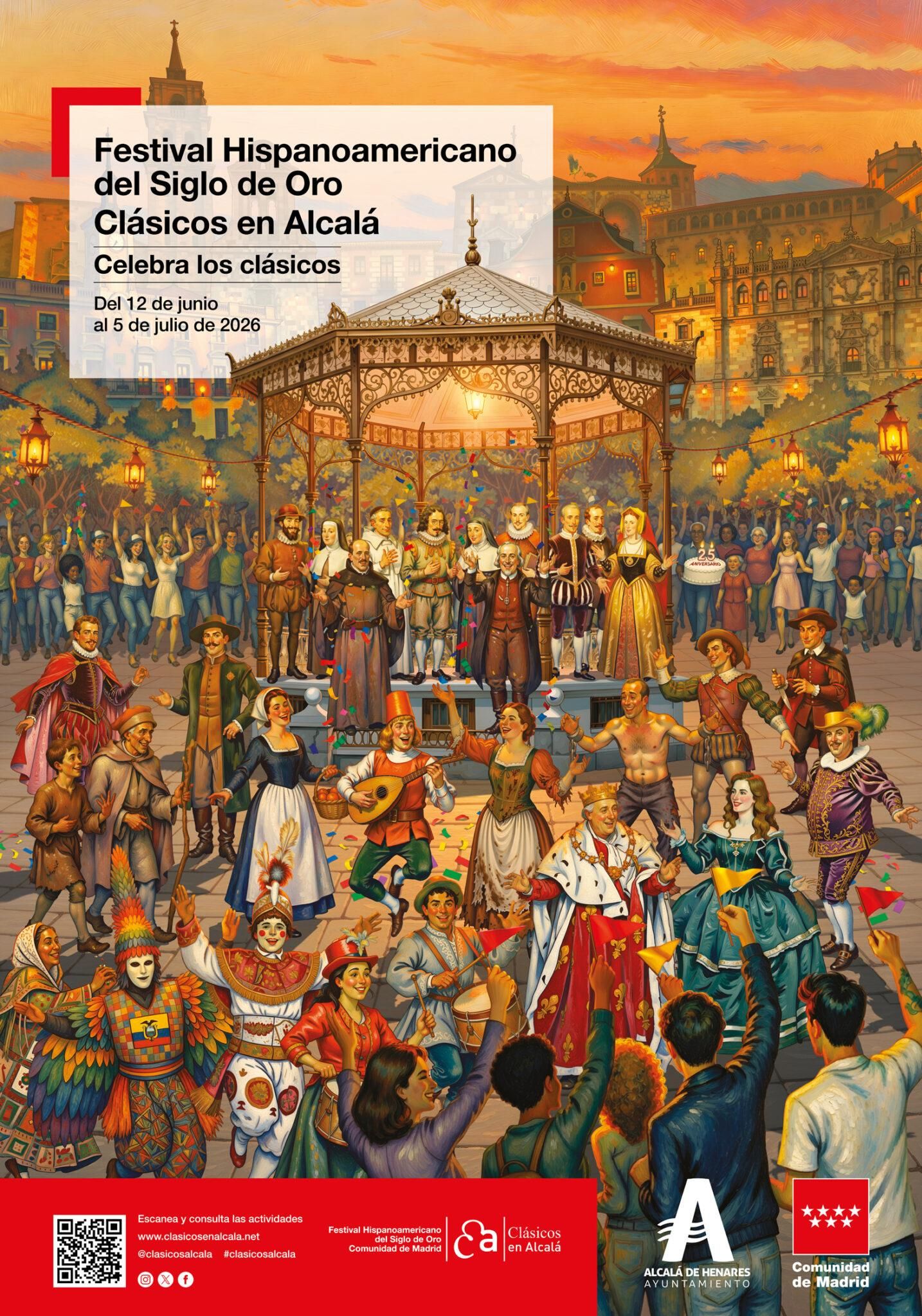 Cartel del festival Clásicos en Alcalá