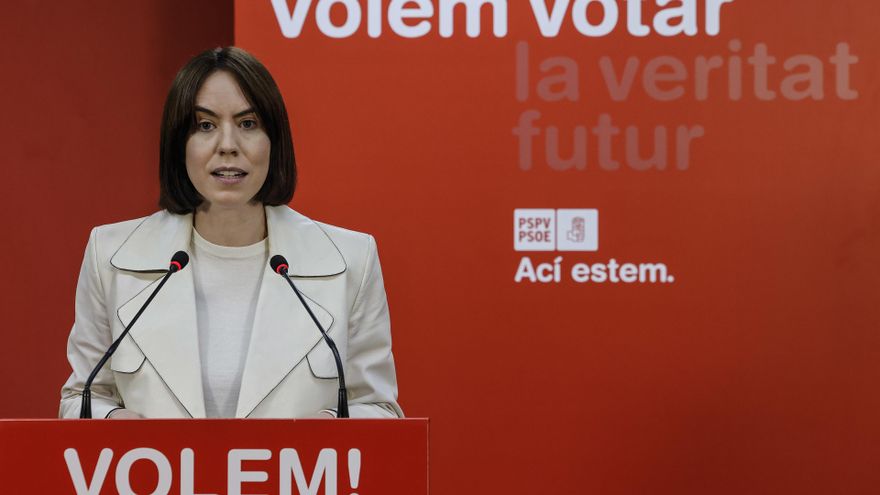 Archivo - La líder del PSPV, Diana Morant, interviene ante la Ejecutiva de los socialistas valencianos