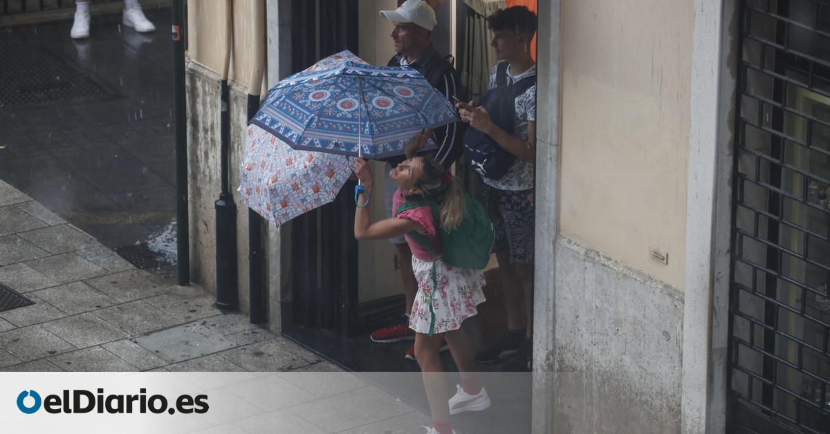 Las lluvias tienen las horas contadas: la Aemet prevé que la estabilidad y el calor vuelvan este fin de semana