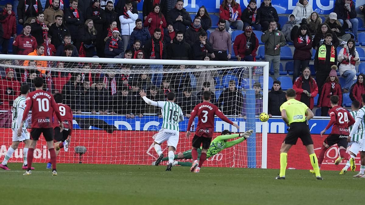 Las imágenes del CD Mirandés - Córdoba CF