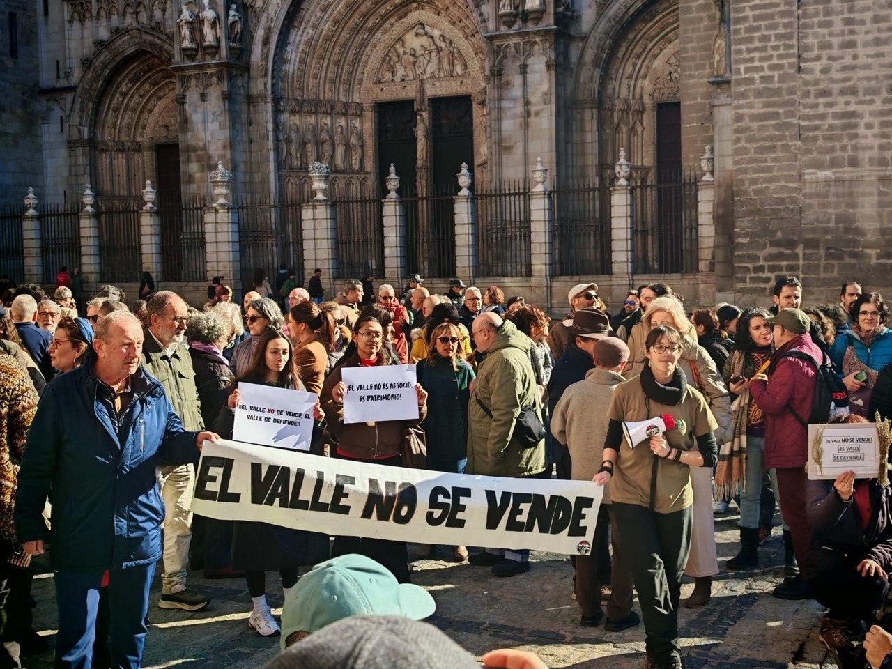 Concentración el sábado 21 de febrero contra el proyecto de reurbanización del Valle en Toledo