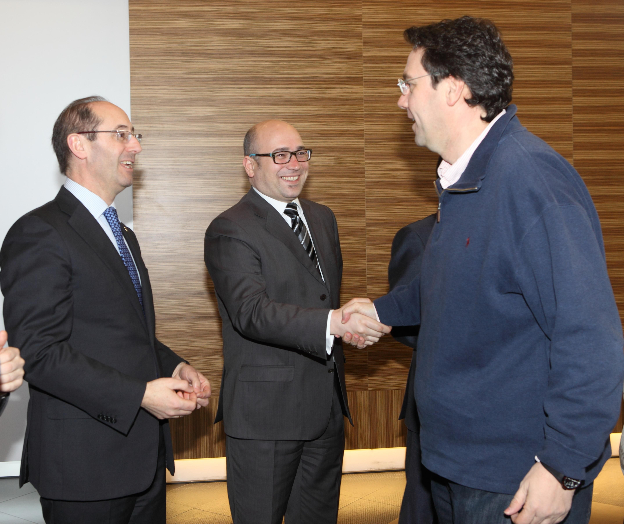Iñaki Gerenabarrena y Alfredo de Miguel