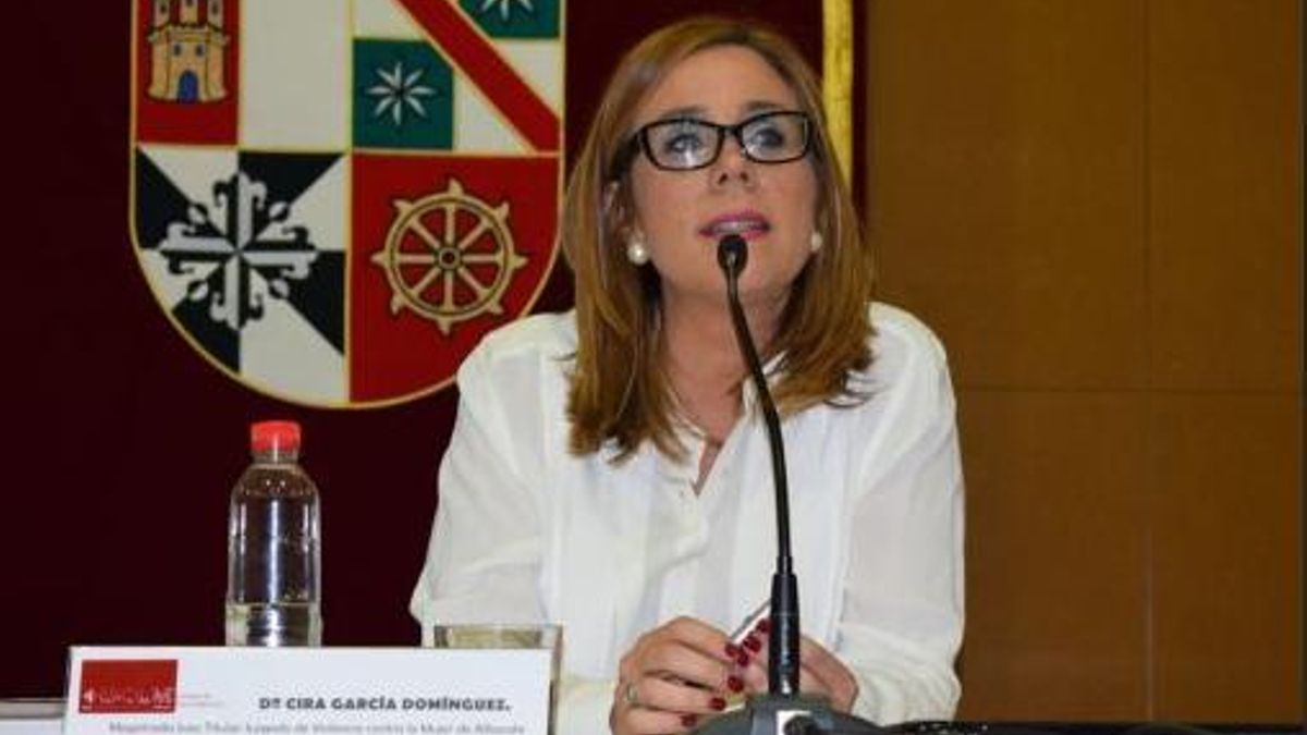 La magistrada Cira García Domínguez, en una imagen de archivo