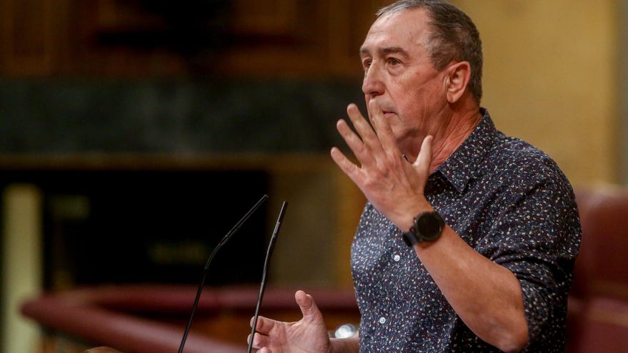 El portavoz de Compromís en el Congreso, Joan Baldoví