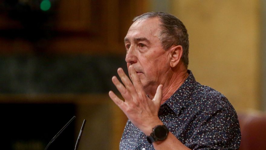 El portavoz de Compromís en el Congreso, Joan Baldoví