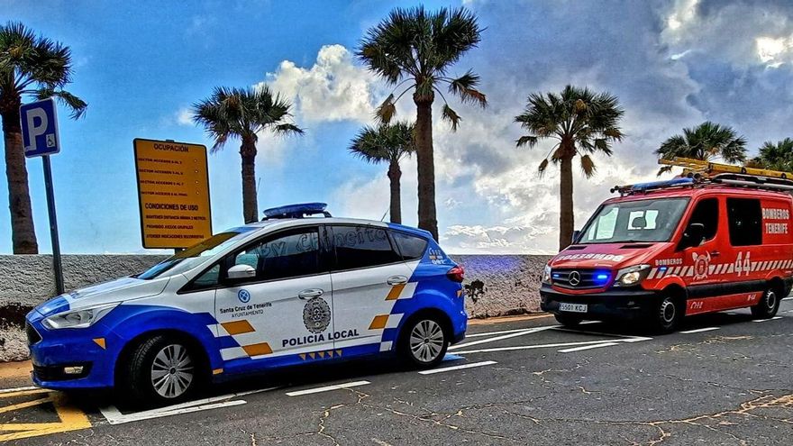 La cola de la borrasca Karim deja más de 20 incidencias en Santa Cruz de Tenerife