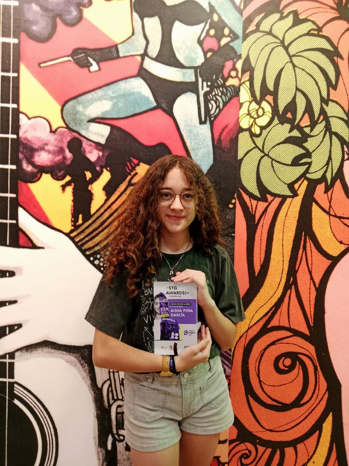 La leonesa Aisha Peña Martínez, premio STEM 2026 Castilla y León.
