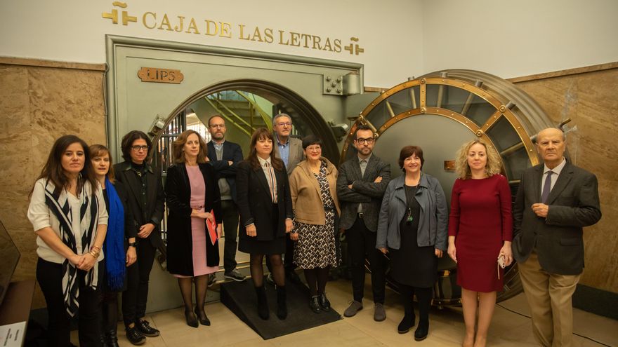 El legado de Joan Fuster, en la Caja de las Letras del Instituto Cervantes.