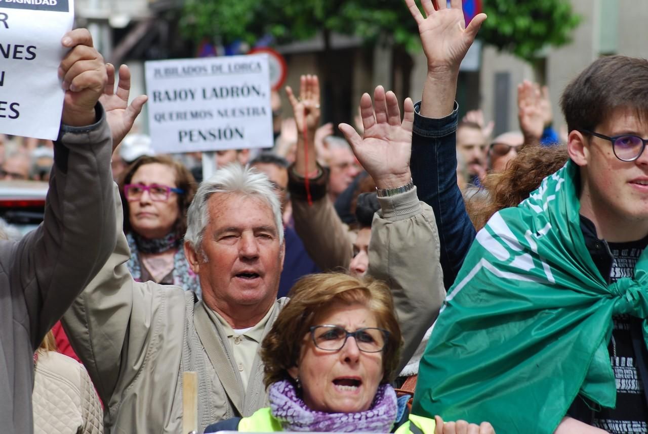Protestas por unas pensiones dignas