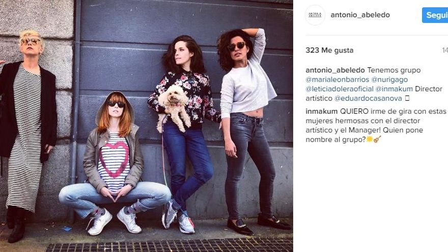María León estrena look junto a Leticia Dolera, Nuria Gago e Inma Cuesta