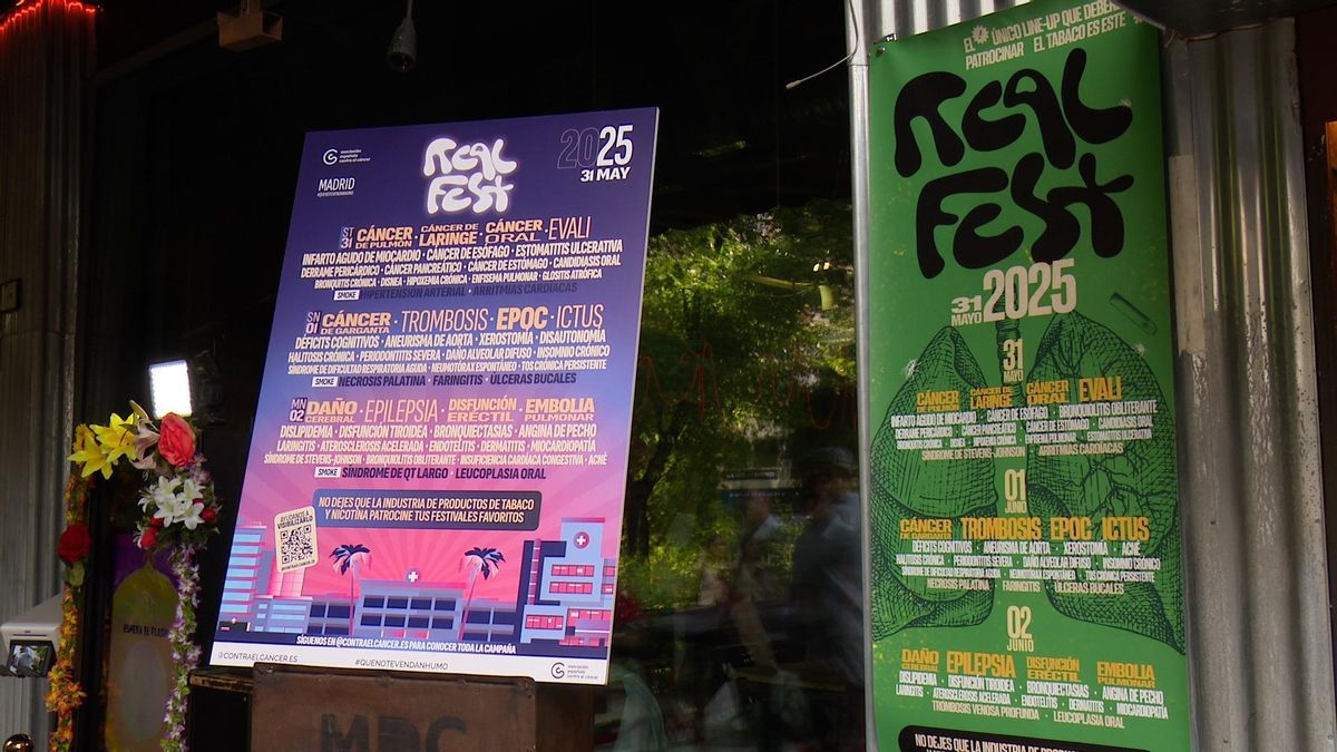 Festivales patrocinados por vapeadores: la Asociación Española contra el Cáncer pide no dar licencias a estos eventos