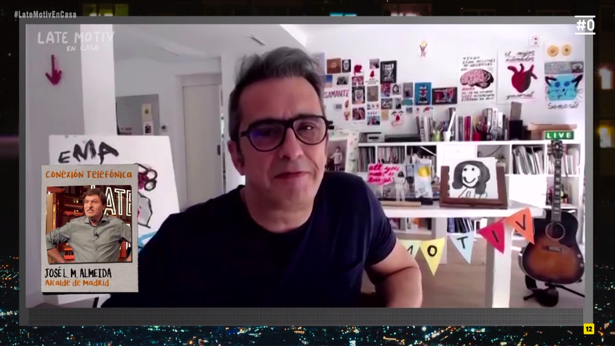 El 'otro' Almeida saca pecho de su gestión en 'Late Motiv': "Gotham tenía a Batman, y ahora Madrid tiene a Almeida"