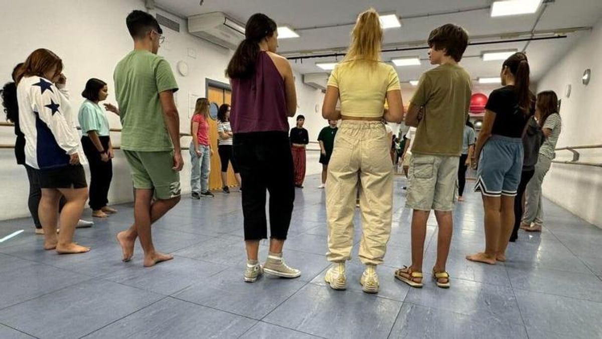 Una de las 'masterclass' de expresión corporal que se han impartido