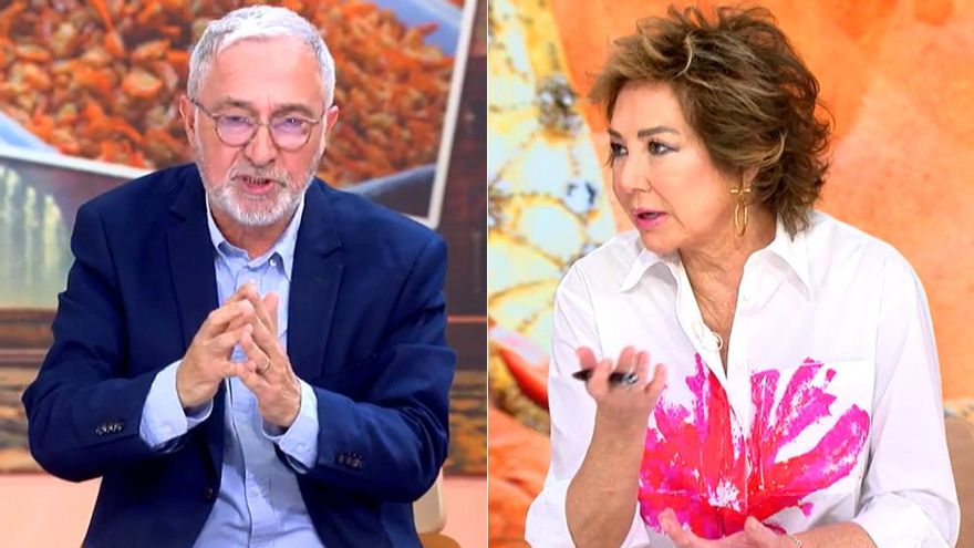 Ana Rosa le devuelve la 'pulla' a Sardà tras criticar a 'TardeAR': "Es como si estuviéramos en 'Crónicas Marcianas'"