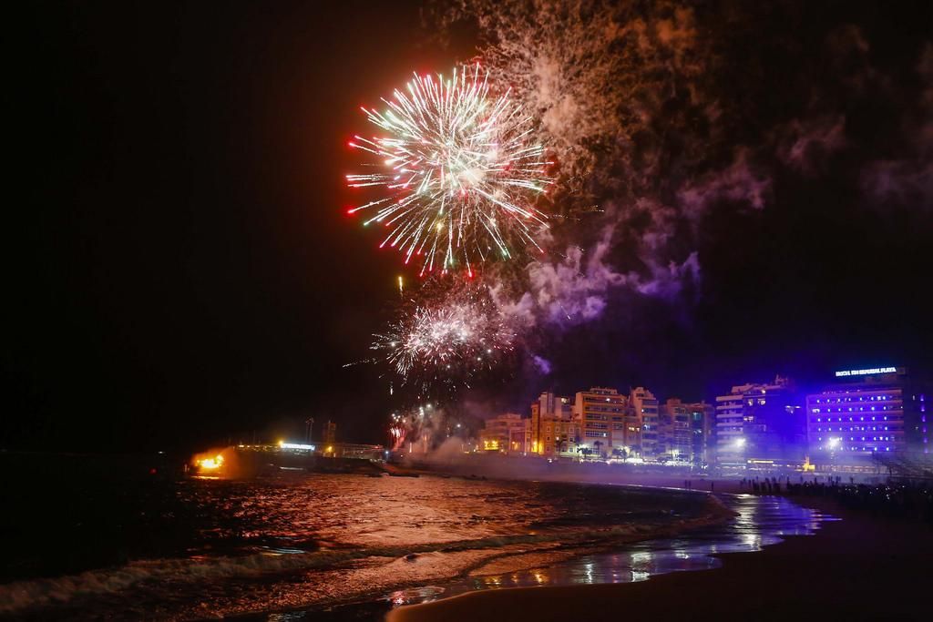 Entierro de la sardina del Carnaval de Las Palmas de Gran Canaria. FOTO: lpacarnaval