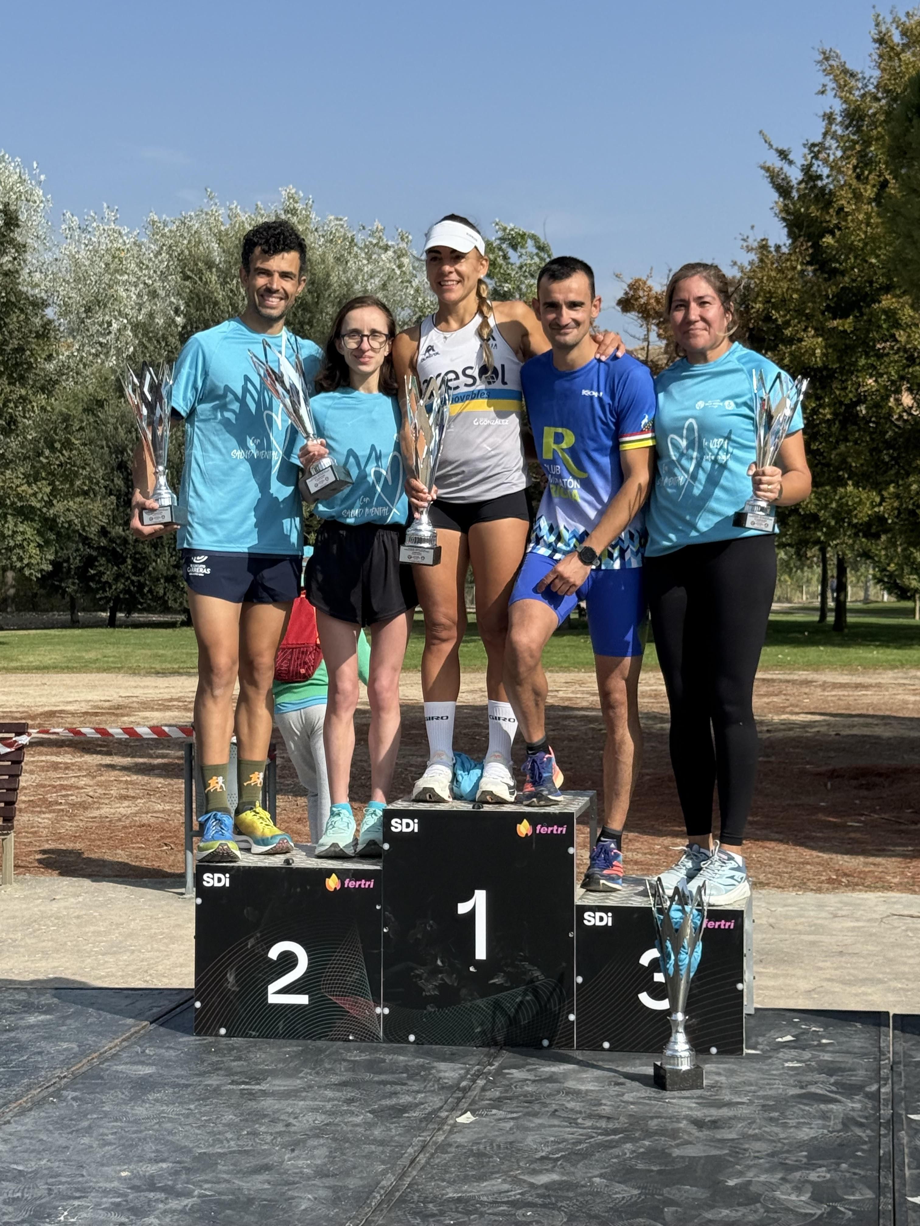Ganadores de la carrera por la salud mental