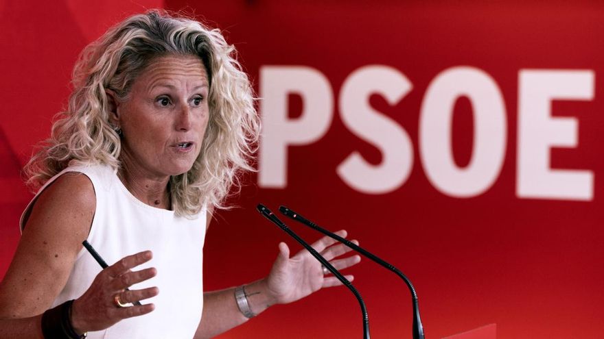 Dimite la portavoz del PSOE, Montse Mínguez, tras las informaciones sobre los negocios inmobiliarios de su pareja