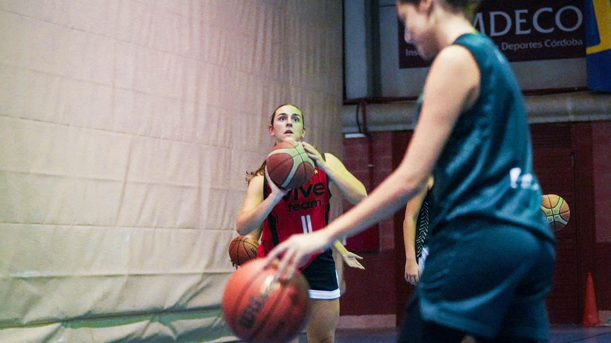 Entrenamiento de Cordobasket