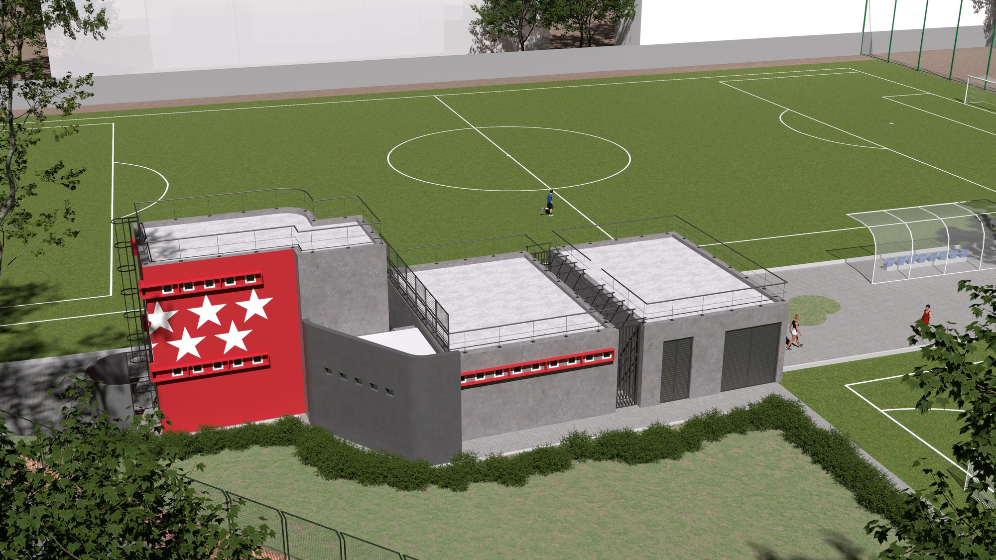 Milla Canal: cómo quedará la reforma de las instalaciones deportivas públicas de Chamberí