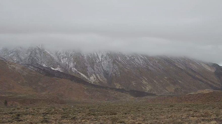 "Radicales cambios en el paisaje", el impresionante 'timelapse' que resume en dos minutos los últimos tres días en el Teide