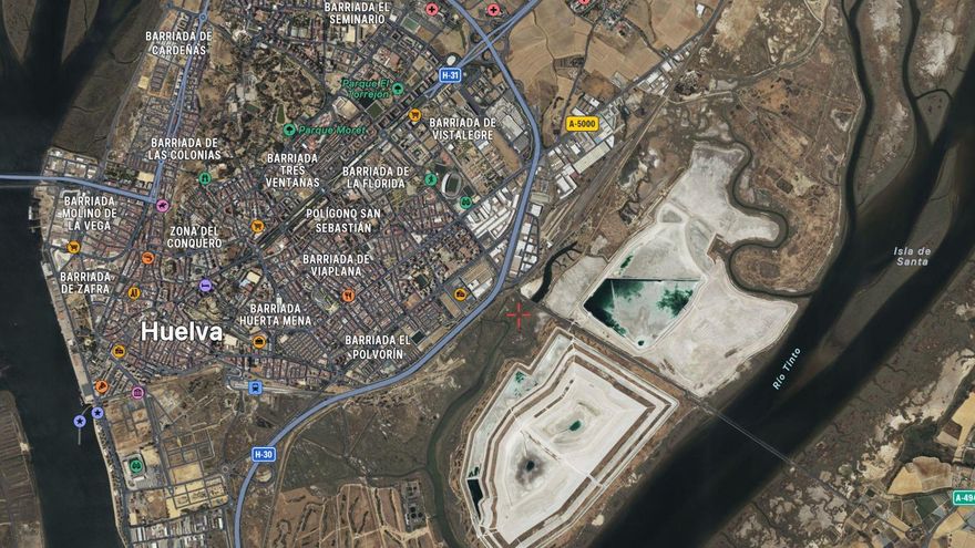 Un proyecto europeo plantea eliminar balsas de fosfoyesos como las de Huelva tratando los residuos como una mina