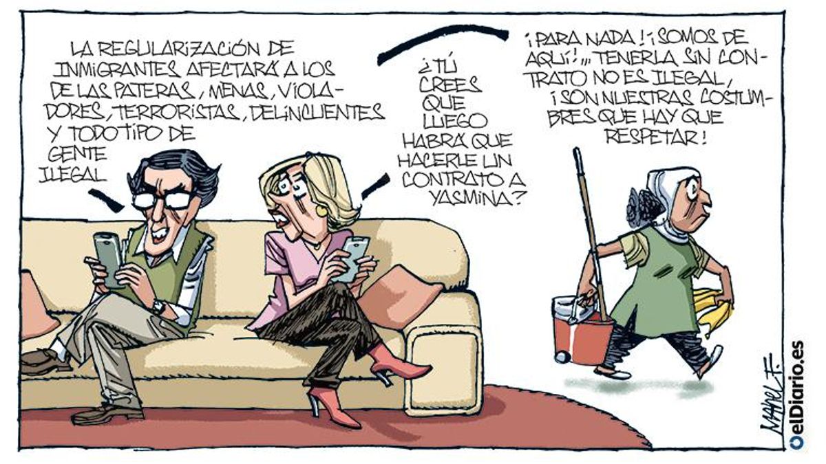 Viñeta de Manel Fontdevila.